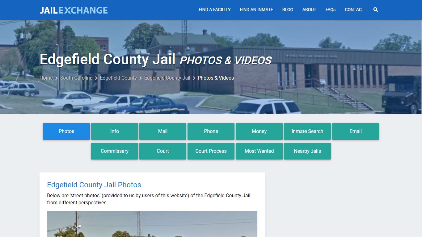 Photos & Videos - Edgefield County Jail, SC - Jail Exchange